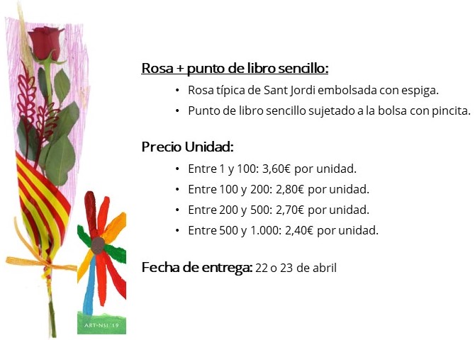 Puntos De Libro Y Rosas Solidarias Art Nsi No Somos Invisibles